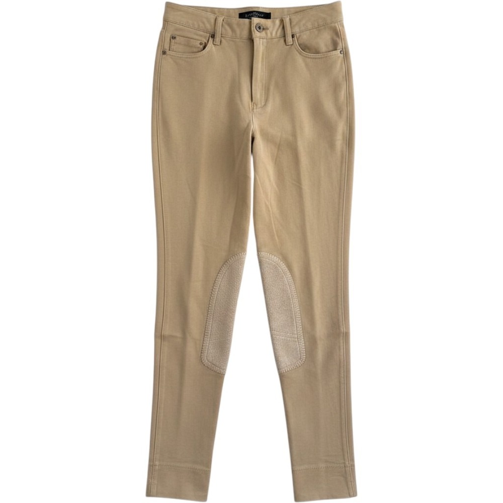 Pale Horse Designs Breeches Kids Size 16 Tan Equestrian Riding Pants Knee Patch